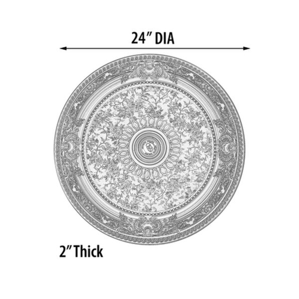 Ceiling Medallion Light Weight Durable maintenance Free